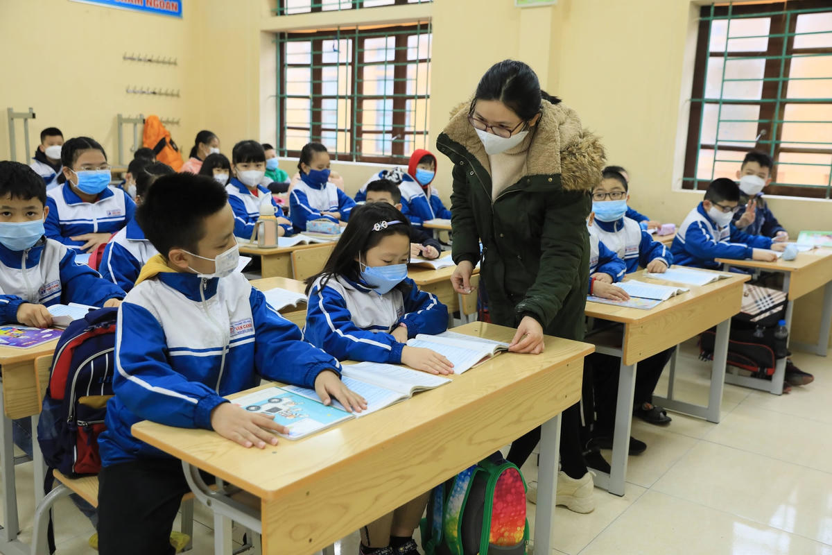 Ngành Giáo dục vẫn loay hoay tìm lời giải cho bài toán “thừa, thiếu giáo viên. ”Ảnh: Quang Vinh