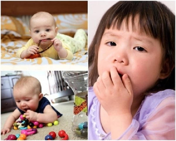 Hóc dị vật ở trẻ nhỏ là tình trạng rất nguy hiểm nếu không xử trí kịp thời ảnh minh họa.