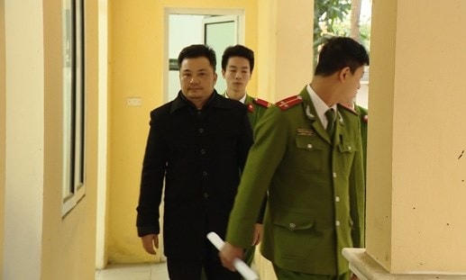 Lê Xuân Giang tại cơ quan điều tra