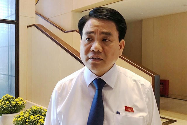 Cựu Chủ tịch Hà Nội Nguyễn Đức Chung.  