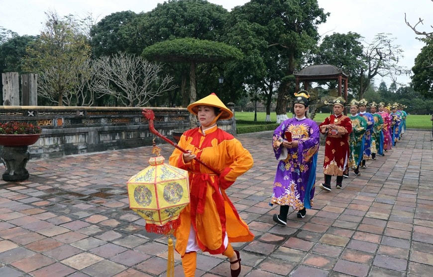 Sân khấu hóa lễ Tết Nguyên đán thời Nguyễn