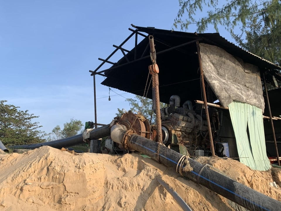Phú Quốc (Kiên Giang): Khai thác cát- đe dọa tàn phá bãi biển