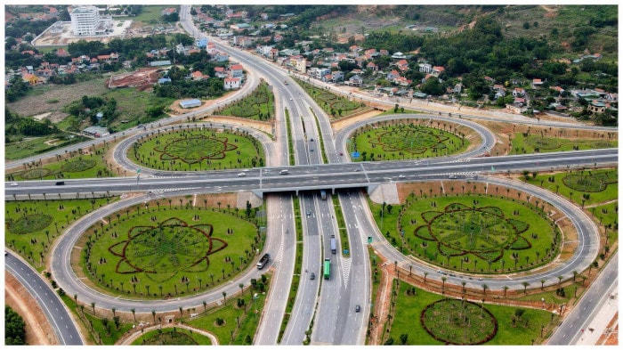 Trong năm 2023 hai nút giao trên cao tốc Hà Nội - Hải Phòng sẽ hoàn thành.
