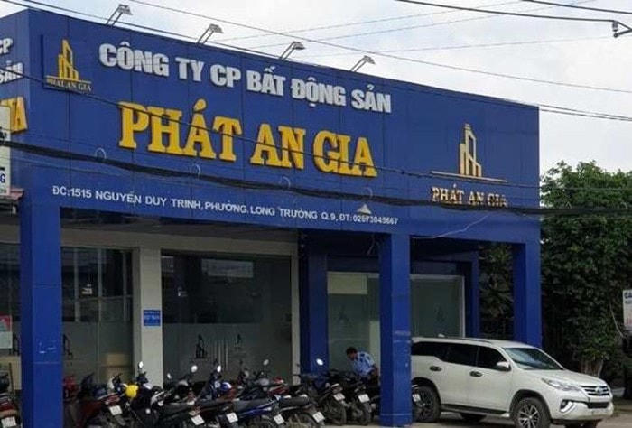 Công ty CP Bất động sản Phát An Gia.