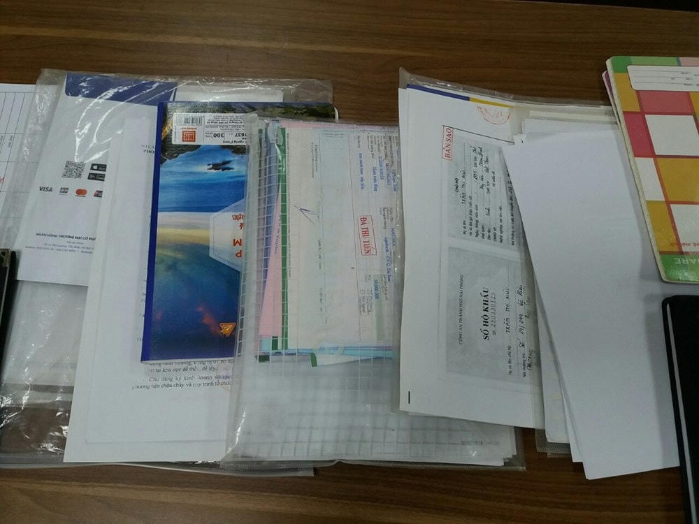 Tang vật vụ án tổ chức cá độ bóng đá.