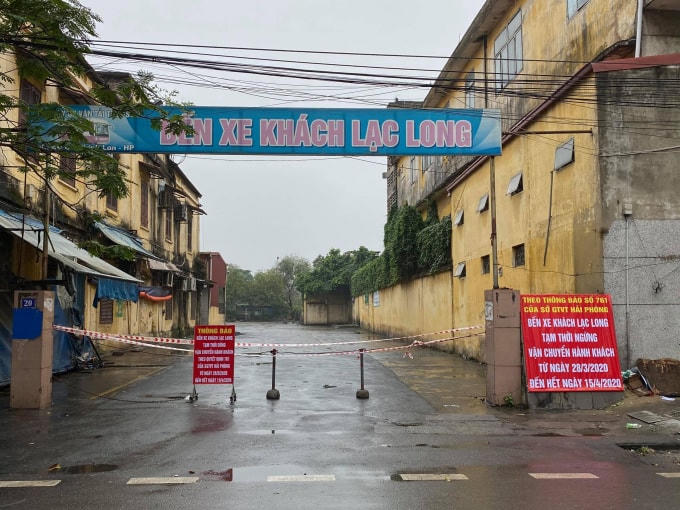 Tính đến thời điểm này TP. Hải Phòng đã có 3 bến xe phải di chuyển và ngừng hoạt động.