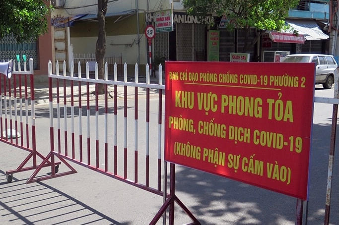 TP Tuy Hòa, Phú Yên cách ly khu vực có bệnh nhân Covid-19.