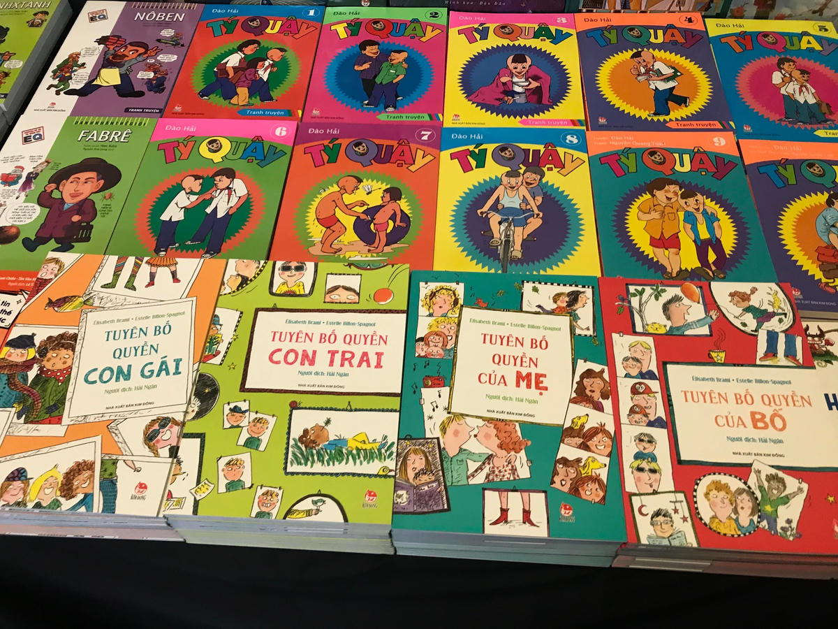 Bộ sách đã có mặt trên các hiệu sách.