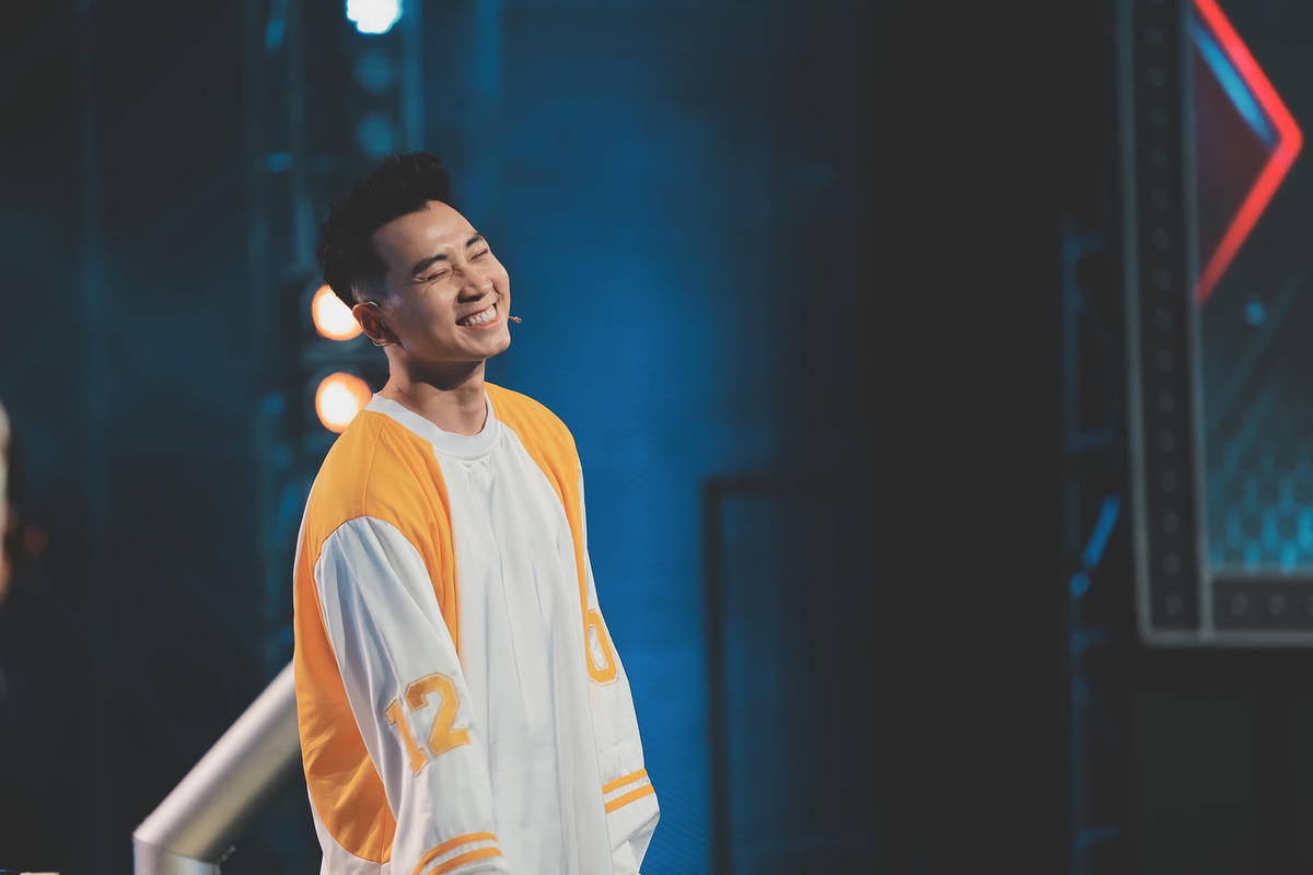 Nam Rapper gây ấn tượng nhờ chính sự dễ thương, đáng yêu của mình. 