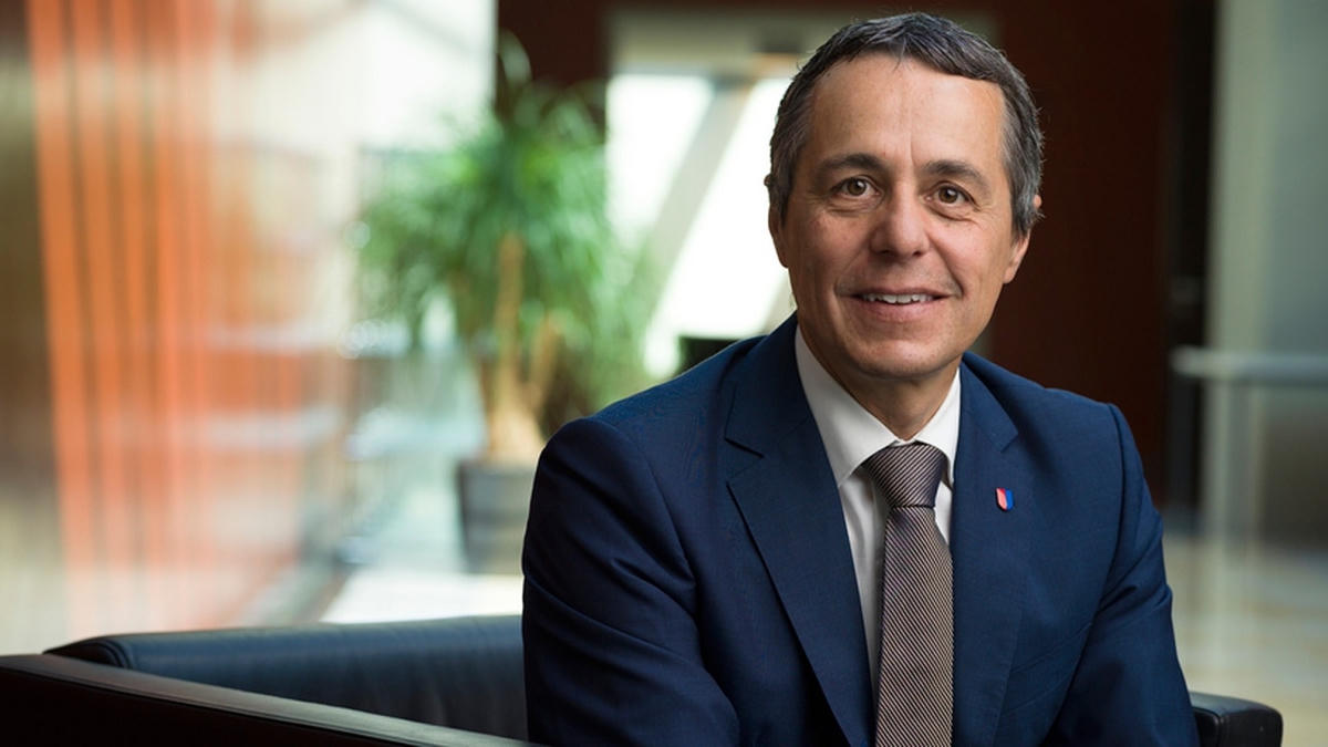 Tổng thống Thụy Sĩ Ignazio Cassis. Ảnh: CNN.