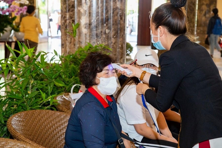 Lá chắn 3 lớp kiểm soát tối đa được kích hoạt trong suốt thời gian dịch bệnh trên toàn hệ thống Vinpearl.