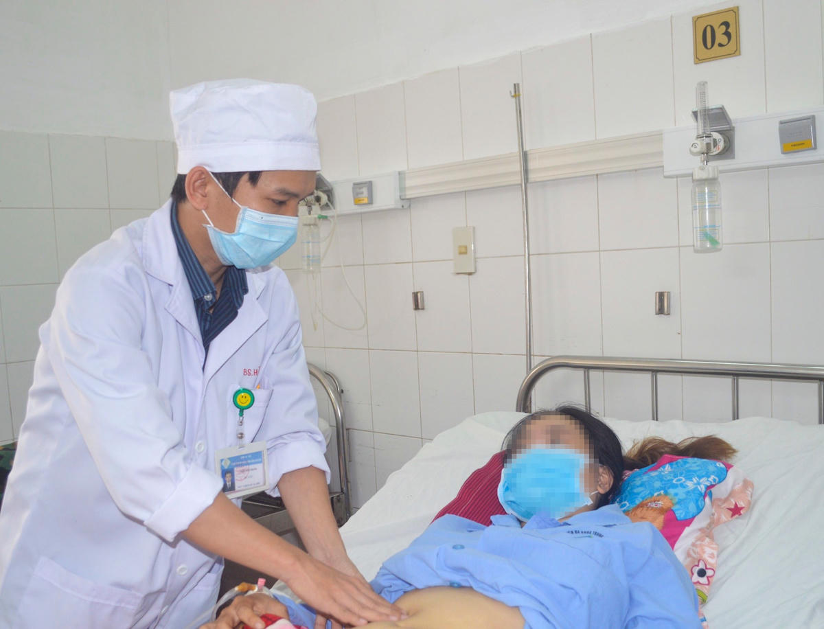 Bệnh nhân đang bình phục sức khoẻ.