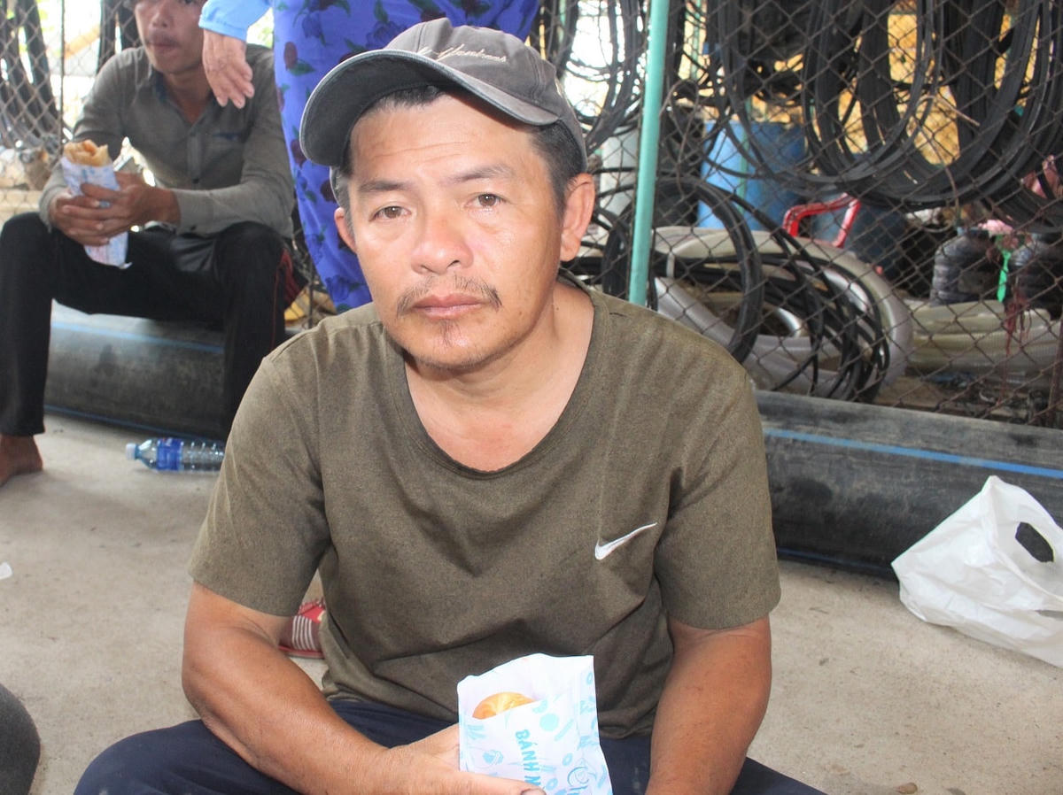 Thuyền viên Võ Văn Lâm nhớ lại thời khắc tàu bị chìm.