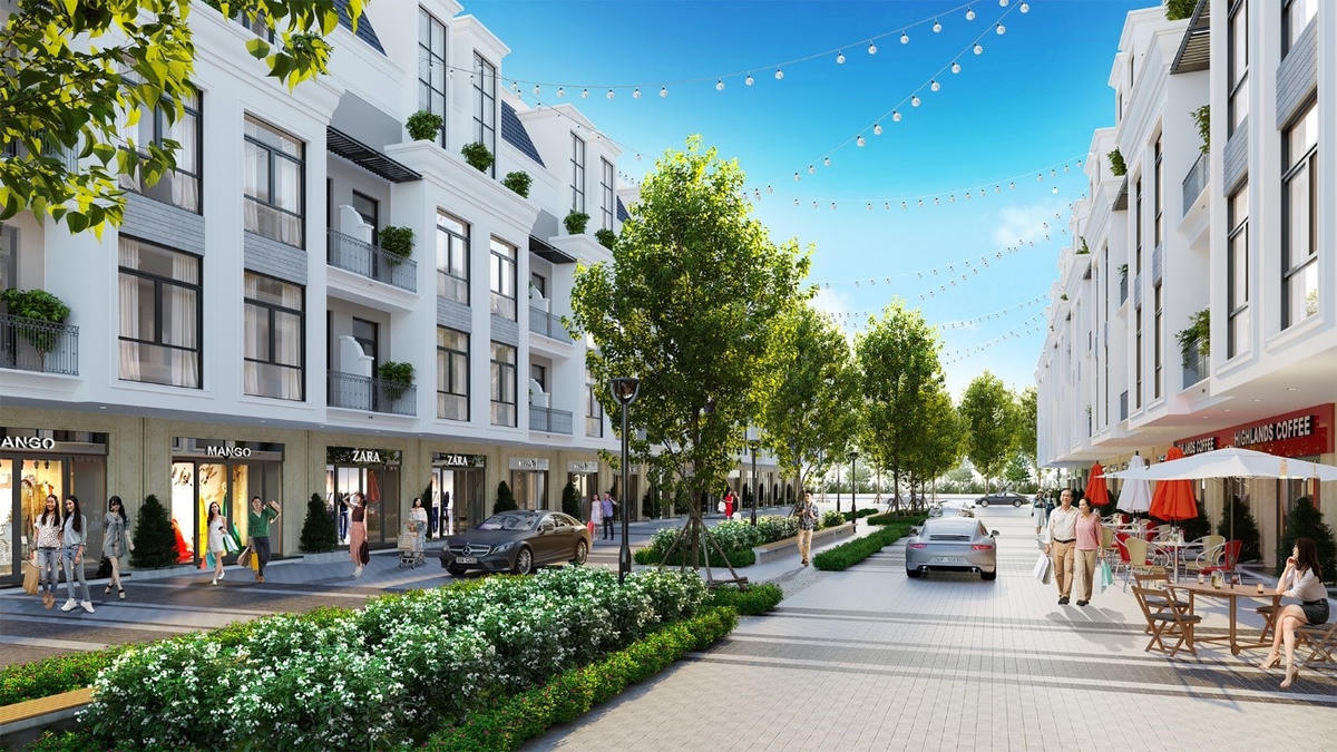 Hinode Royal Park là khu đô thị được thiết kế theo phong cách mở tạo nên một tổ hợp đô thị nhộn nhịp, sôi động
