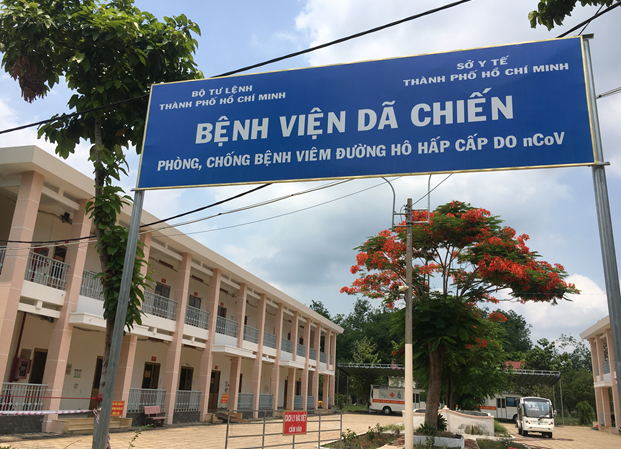 Bệnh viên dã chiến Củ Chi - nơi điều trị các bệnh nhân 1342, 1347, 1349. (Nguồn: Sưu tầm)