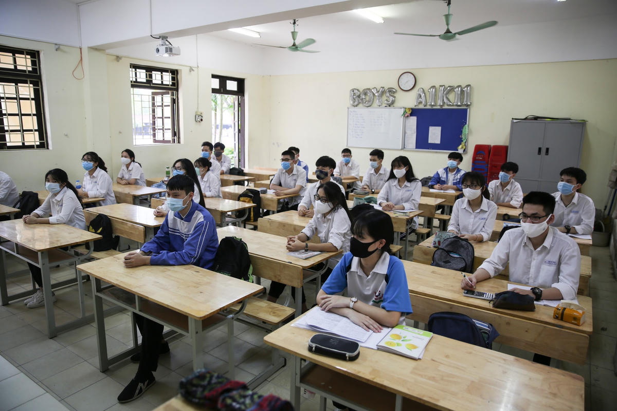 Bộ GDĐT đề nghị địa phương tiếp nhận học sinh từ vùng dịch về quê học tập (ảnh Phạm Quang Vinh)
