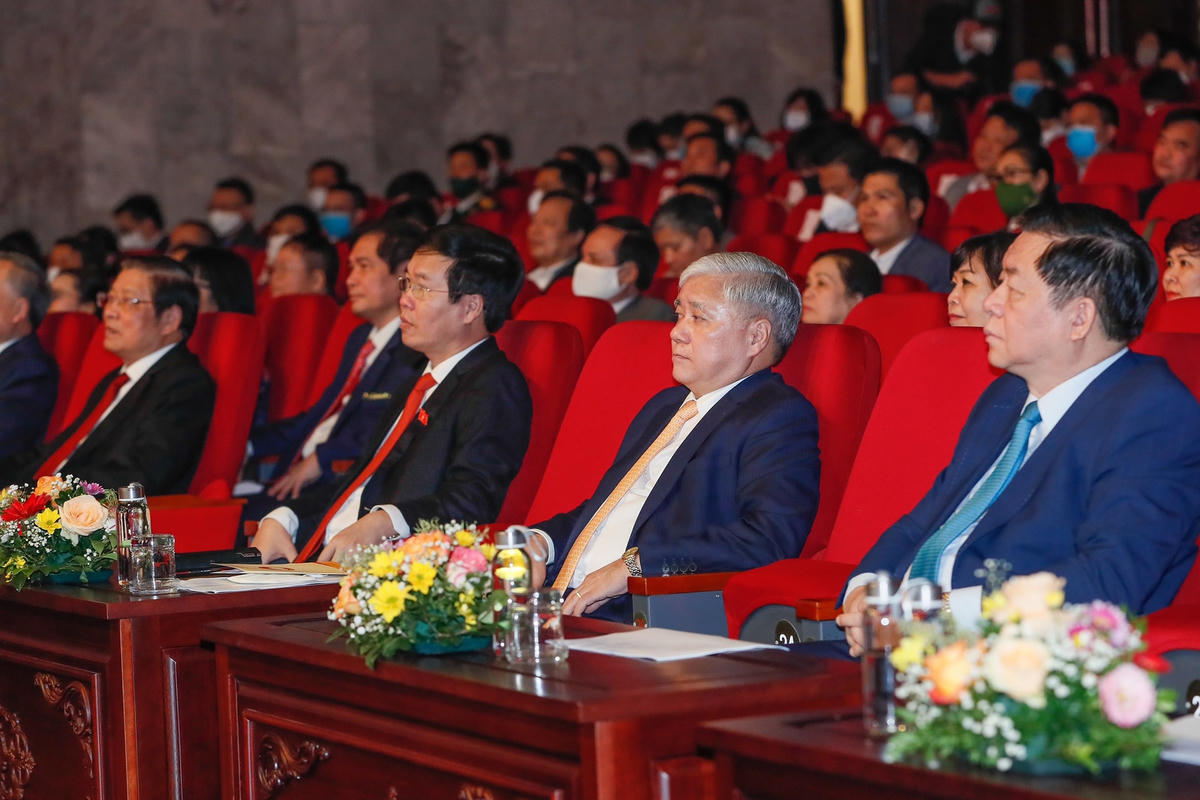 Lãnh đạo Đảng, Nhà nước, MTTQ Việt Nam tham dự Lễ trao Giải.