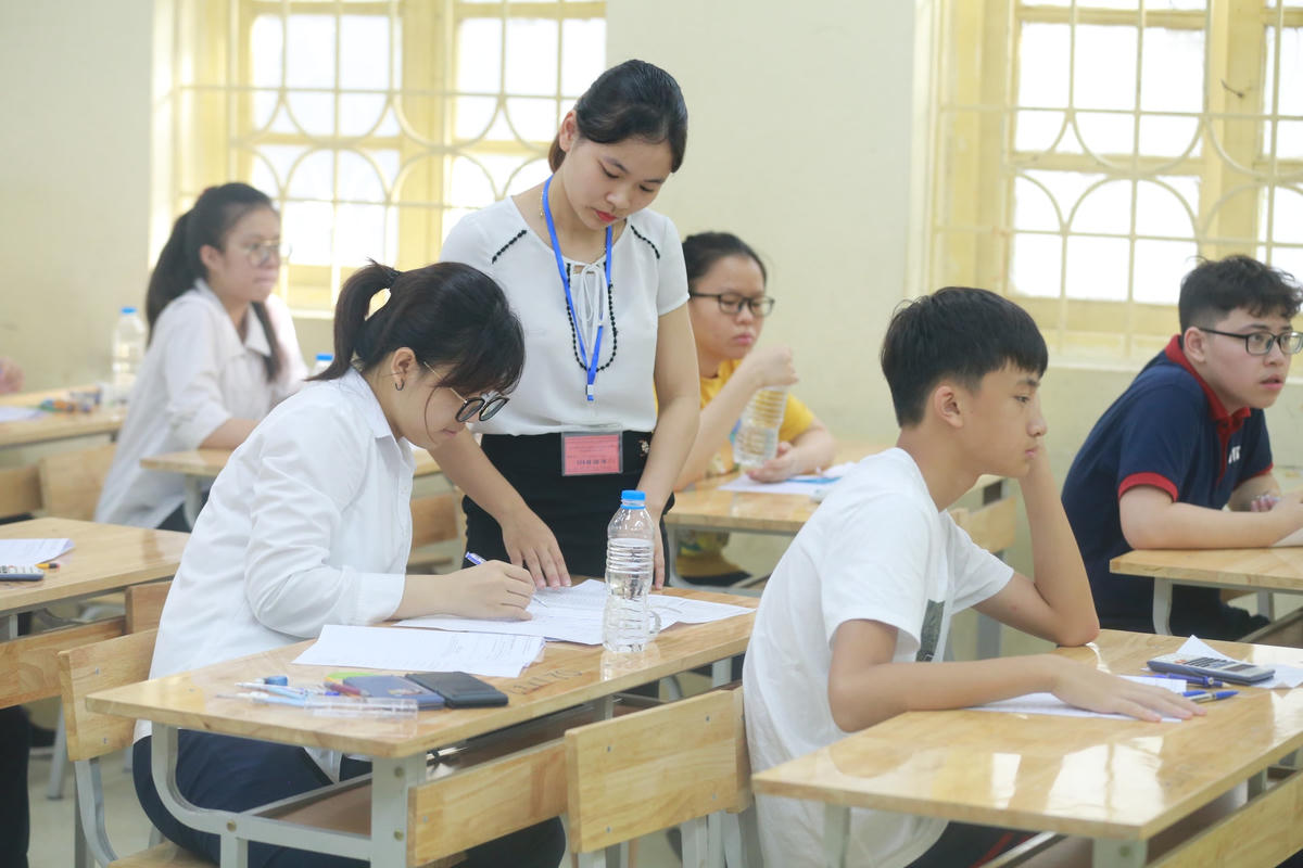 Thí sinh dự tuyển lớp 10 THPT chuyên tại Hà Nội năm học 2020- 2021.