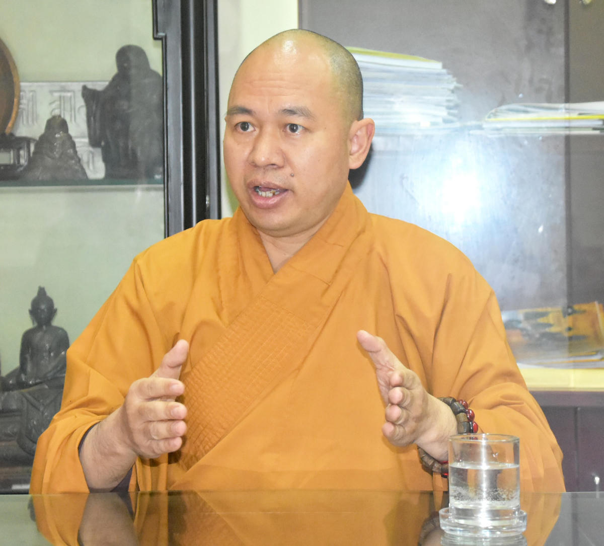 Thượng tọa Thích Đức Thiện.
