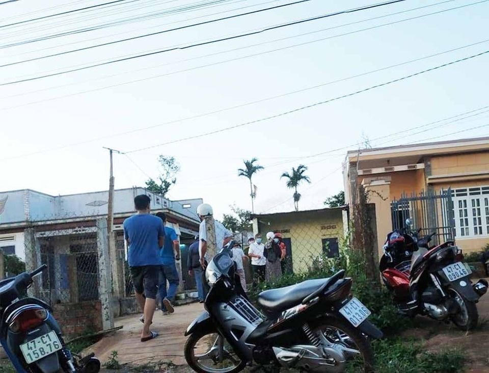 Hiện trường xảy ra vụ việc.