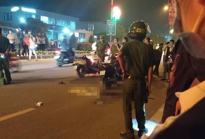 Hiện trường vụ việc.