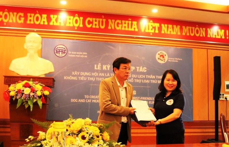 Hội An cam kết loại bỏ việc sử dụng thịt chó và mèo.