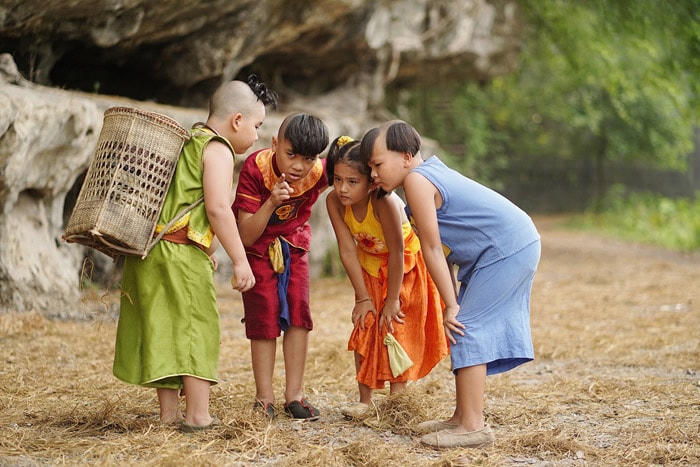 Cảnh quay trong phim “Trạng Tí phiêu lưu ký”.