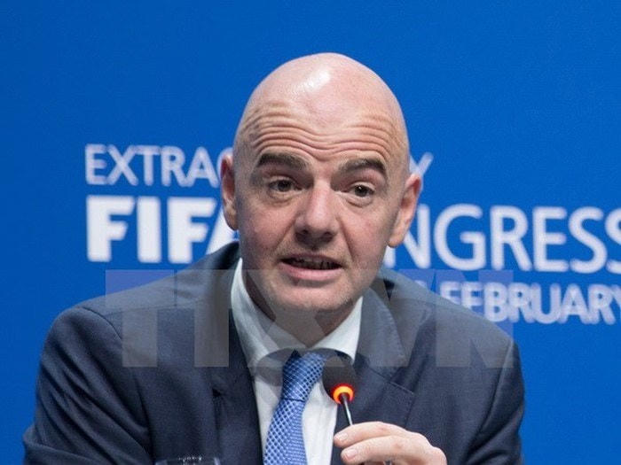 Chủ tịch FIFA Gianni Infantino.