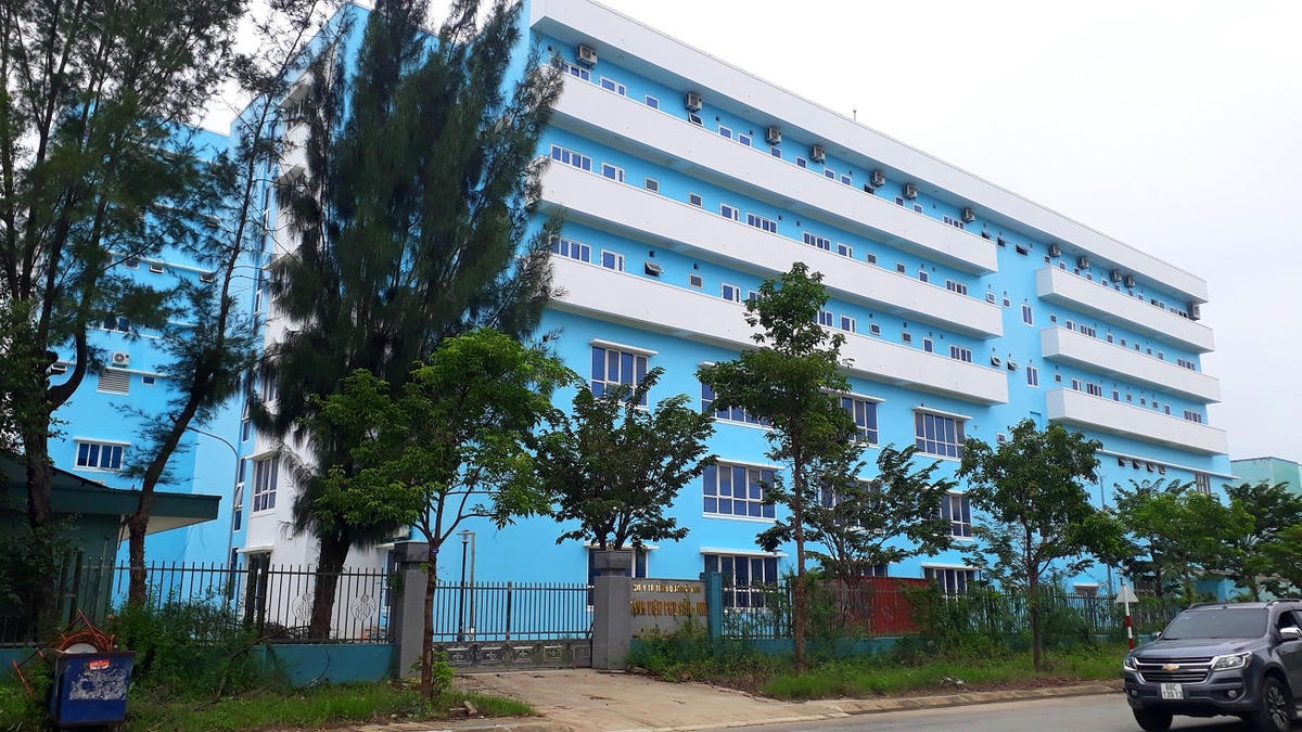 Một góc Bệnh viện Phụ sản - Nhi Quảng Nam.