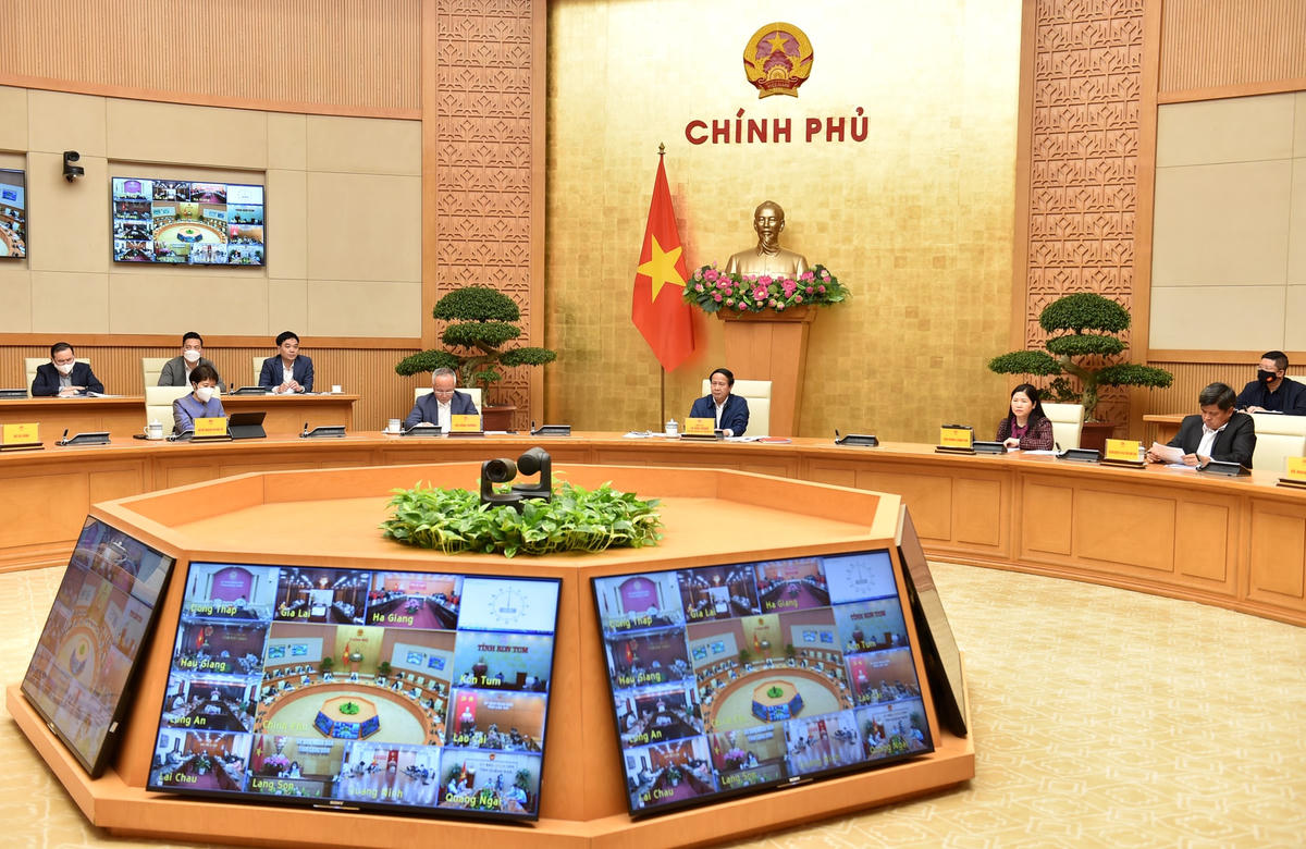 Quang cảnh cuộc họp.