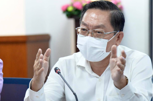 Ông Nguyễn Tấn Bỉnh, Giám đốc Sở Y tế TP Hồ Chí Minh. (Nguồn: Tự Trung).