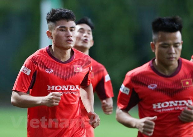 Tiền vệ Nguyễn Phi Hoàng (17 tuổi) được triệu tập lên tuyển U22 Việt Nam vào phút chót. (Ảnh: Hiển Nguyễn/Vietnam+).