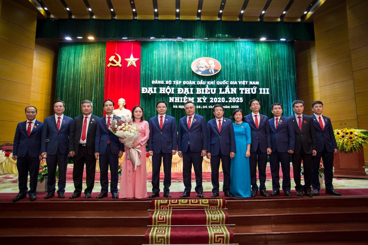 Đại hội đại biểu Đảng bộ Tập đoàn Dầu khí thành công tốt đẹp