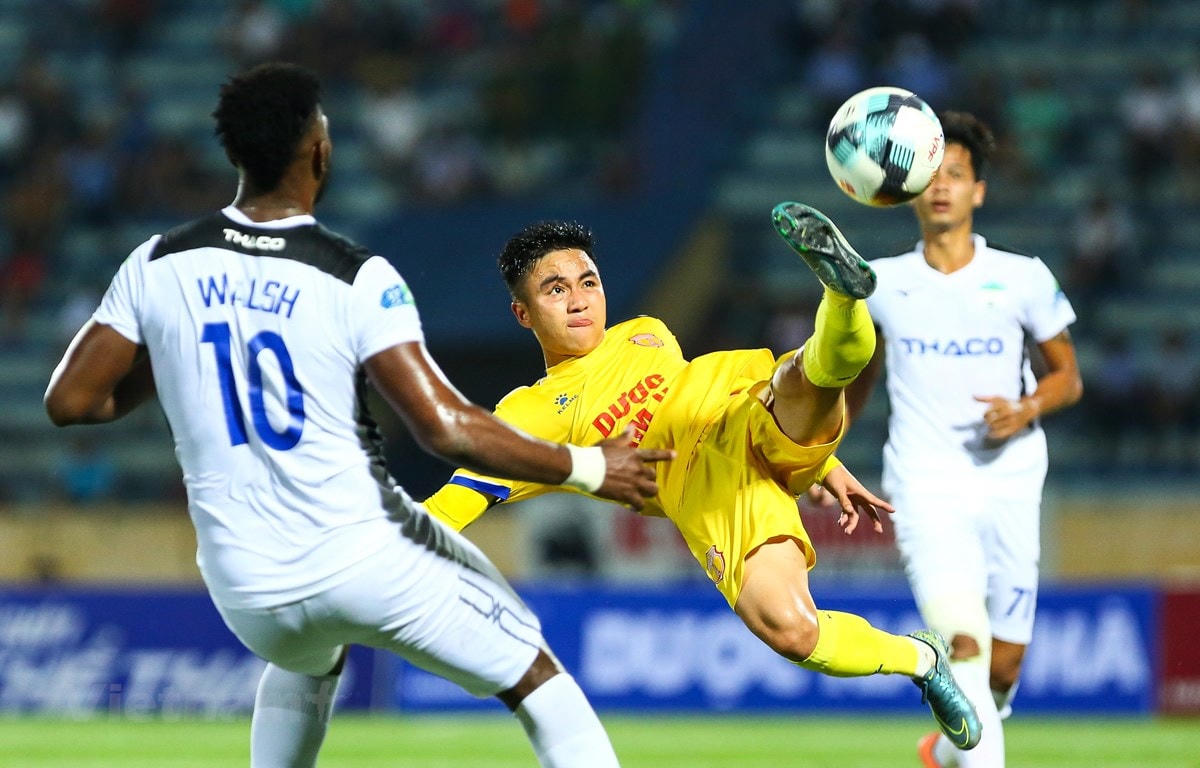 Thời gian V-League 2020 trở lại thi đấu được tính toán dựa trên từng thời điểm và tình hình dịch Covid-19. (Ảnh: Nguyên An/Vietnam+).  