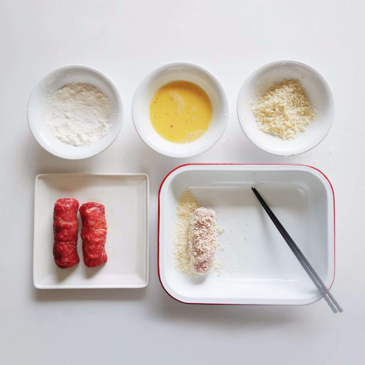 Cách làm món Bò cuộn phô mai thơm giòn cho bé