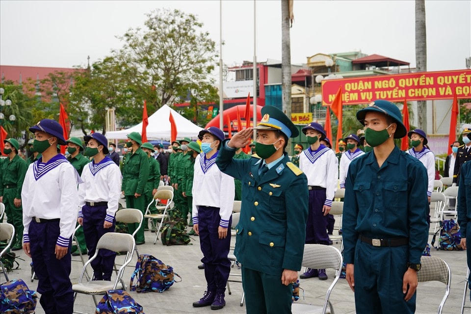 UBND thành phố Hải Phòng đang trình HĐND thành phố thông qua cơ chế hỗ trợ công dân nhập ngũ.