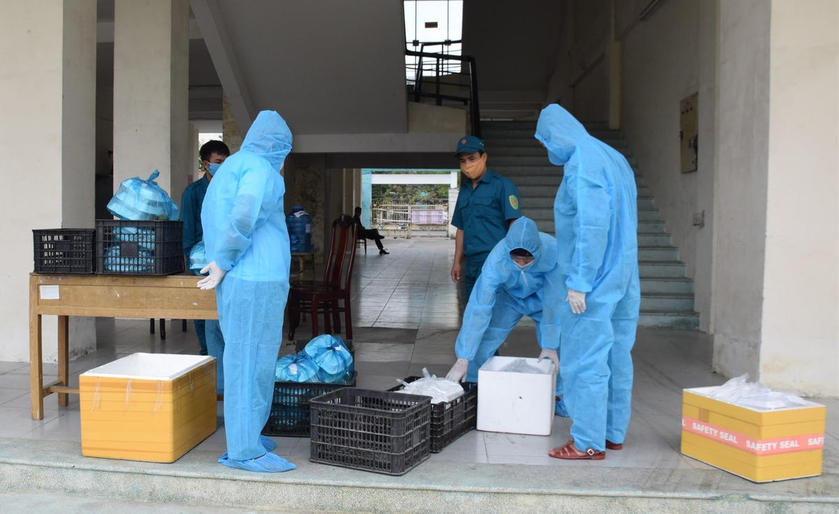 Một khu cách ly trên địa bàn Quảng Nam (ảnh minh họa). Ảnh: Báo Quảng Nam.