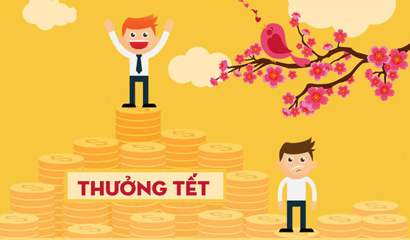 Thưởng Tết - niềm trông mong của người lao động mỗi dịp cuối năm. (Ảnh minh họa). Nguồn: Internet.