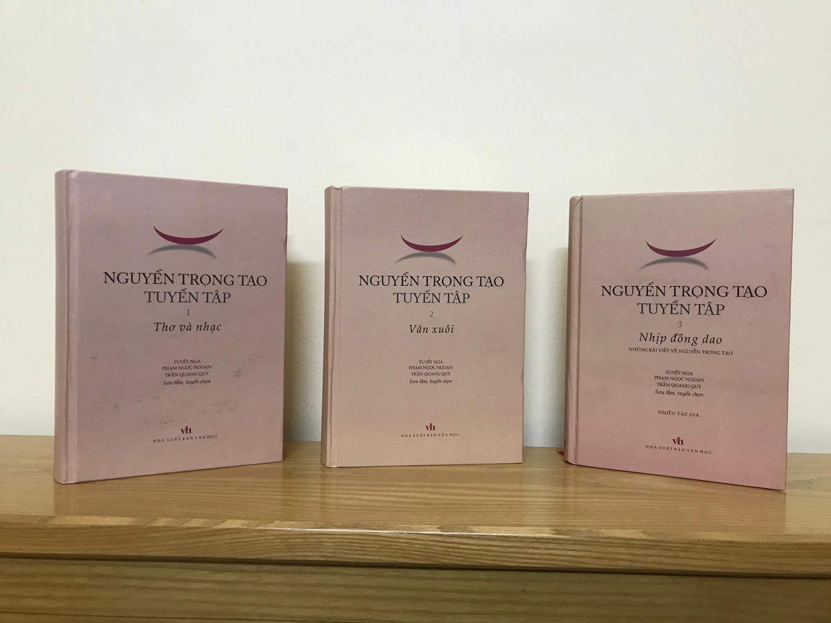 “Nguyễn Trọng Tạo - Tuyển tập”.