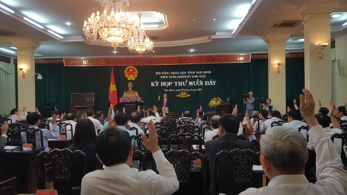 Quang cảnh kỳ họp