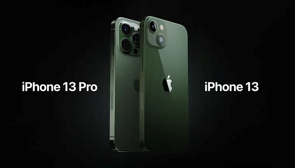 iPhone 13 và iPhone 13 Pro ra mắt màu mới. (Ảnh: Apple).