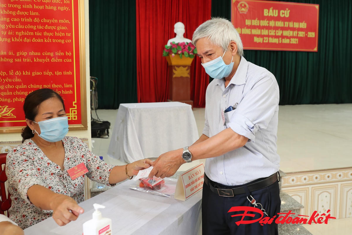 [ẢNH] Bắc Ninh: Diễn tập bầu cử, sẵn sàng cho ngày hội của toàn dân