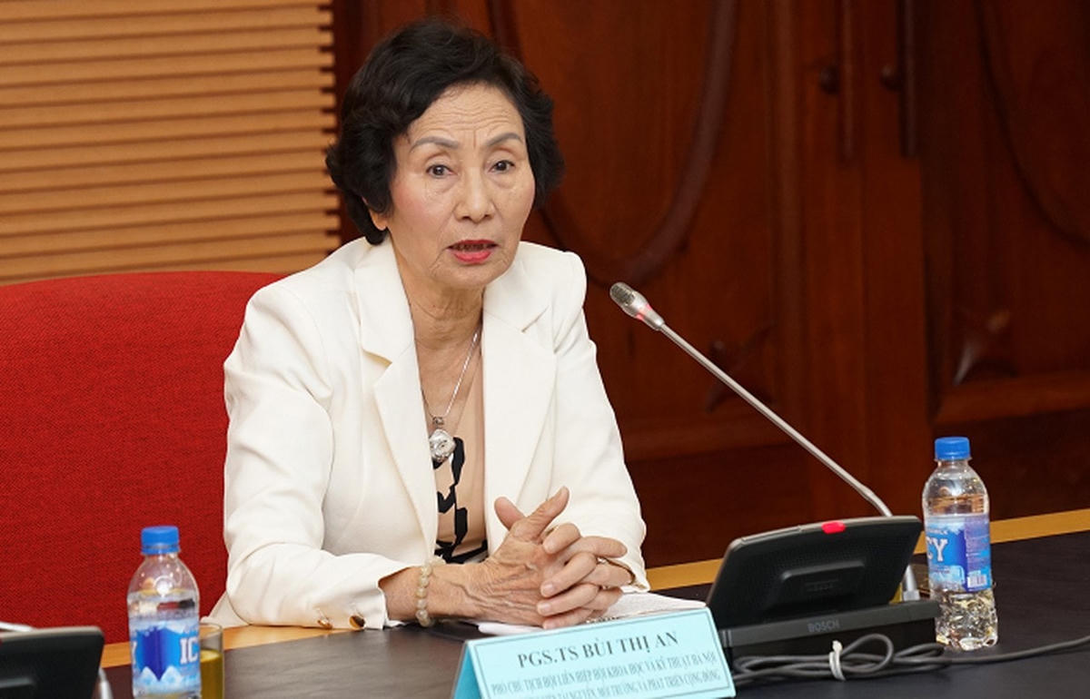 PGS.TS Bùi Thị An.
