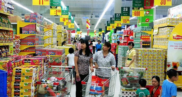 Hàng Việt chiếm tỷ lệ lớn trong hệ thống các siêu thị.