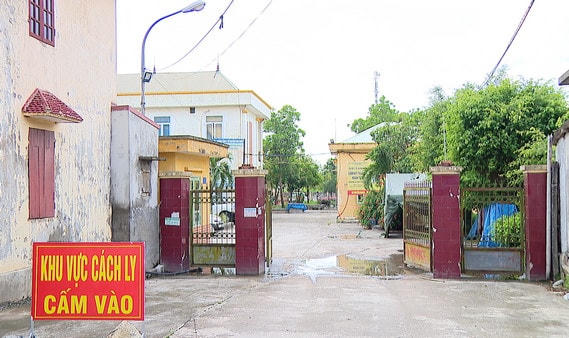 Phòng khám Đa khoa khu vực Cồn Thoi (Kim Sơn), nơi điều trị bệnh nhân Covid-19