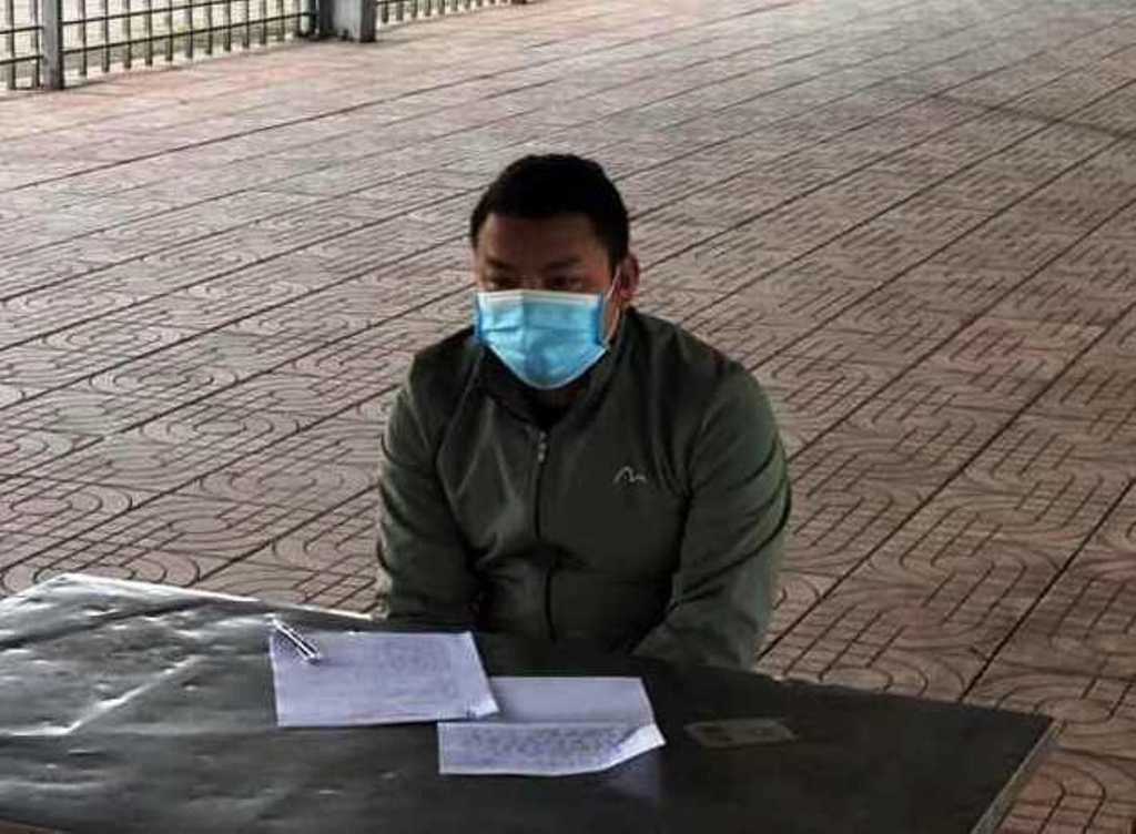 Công dân N.T.T bị phạt 5 triệu đồng.