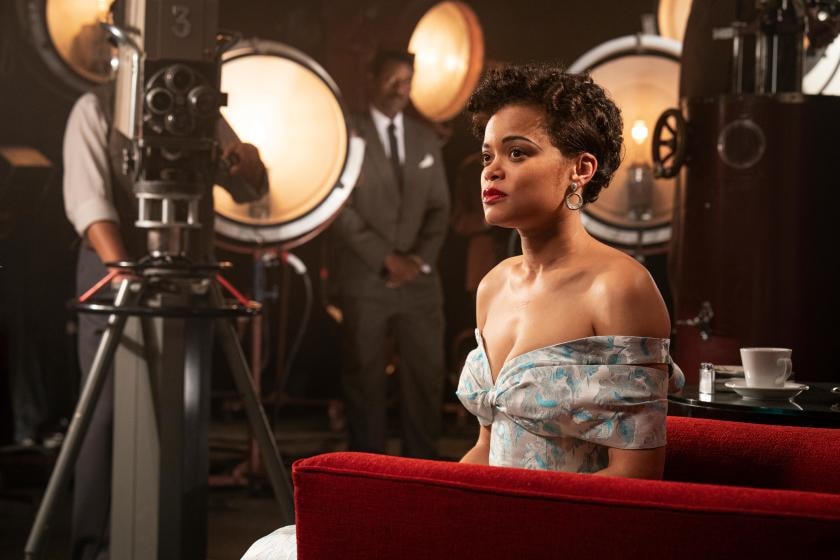 Andra Day trong phim "Kỳ nghỉ Hoa Kỳ vs. Billie".  