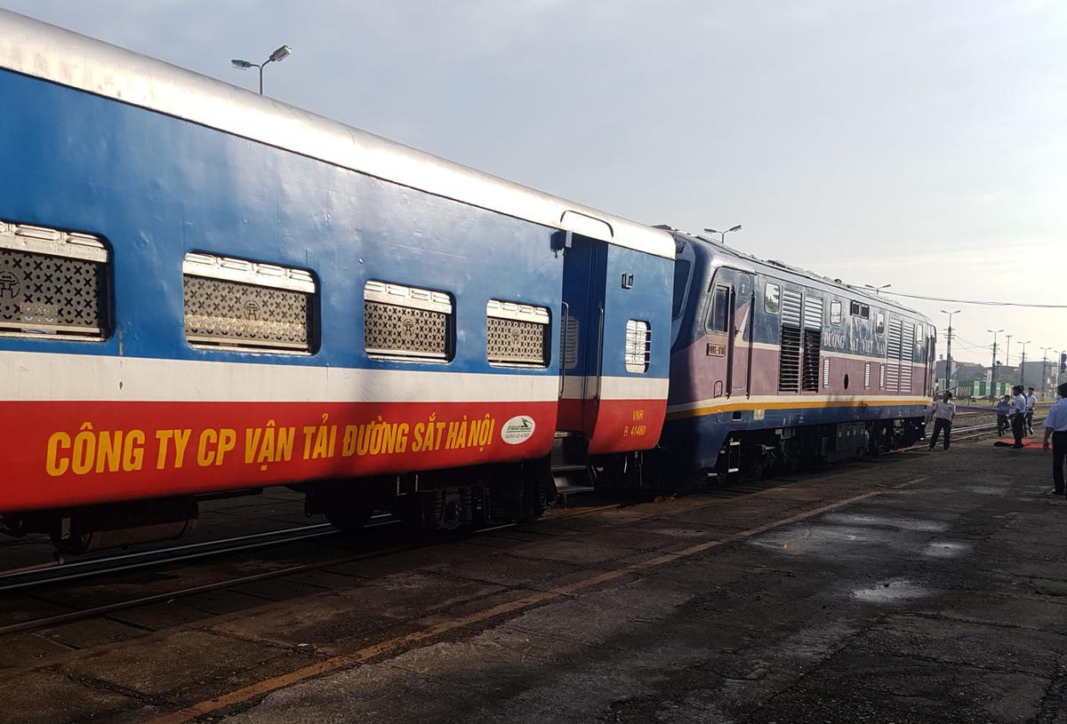 Năm 2020, số lượt hành khách giảm xuống mức thấp nhất trong lịch sử của ngành đường sắt. Ảnh: Quang Vinh.