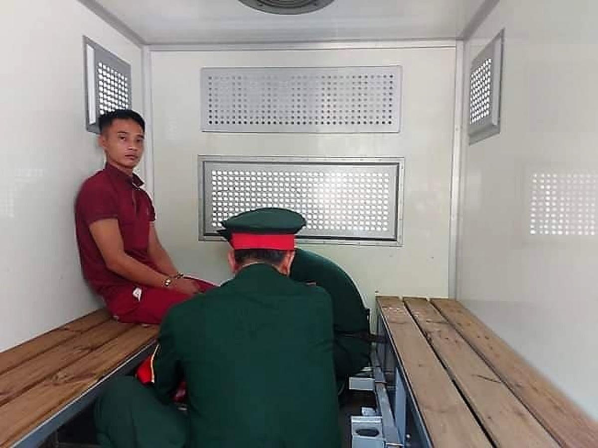 Đối tượng Triệu Quân Sự được đưa về Quân khu V.