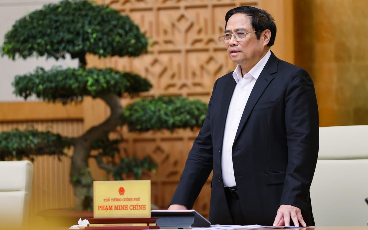 Thủ tướng chủ trì phiên họp Chính phủ chuyên đề về công tác quy hoạch.